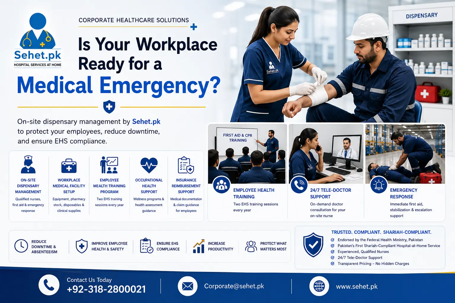 Is Your Workplace Ready for a Medical Emergency?