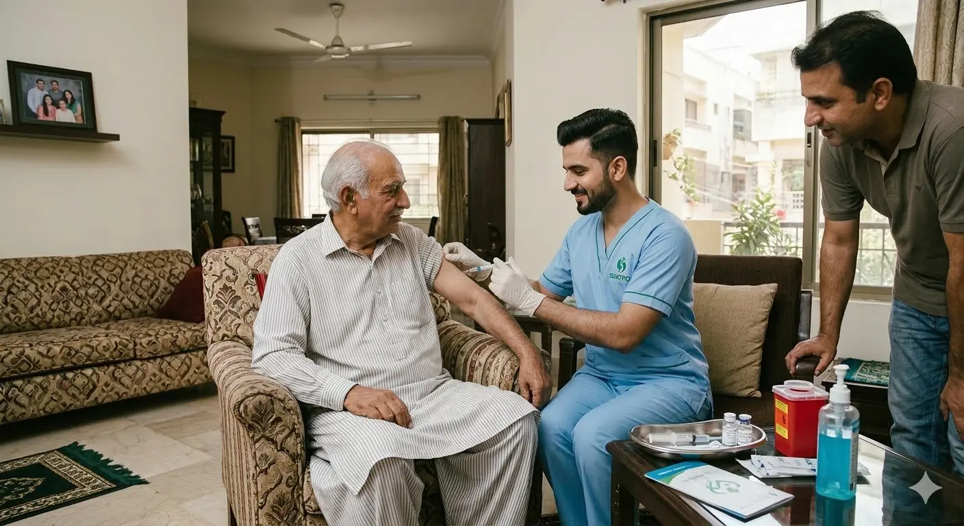 Home Injection Service in Karachi | Sehet.pk