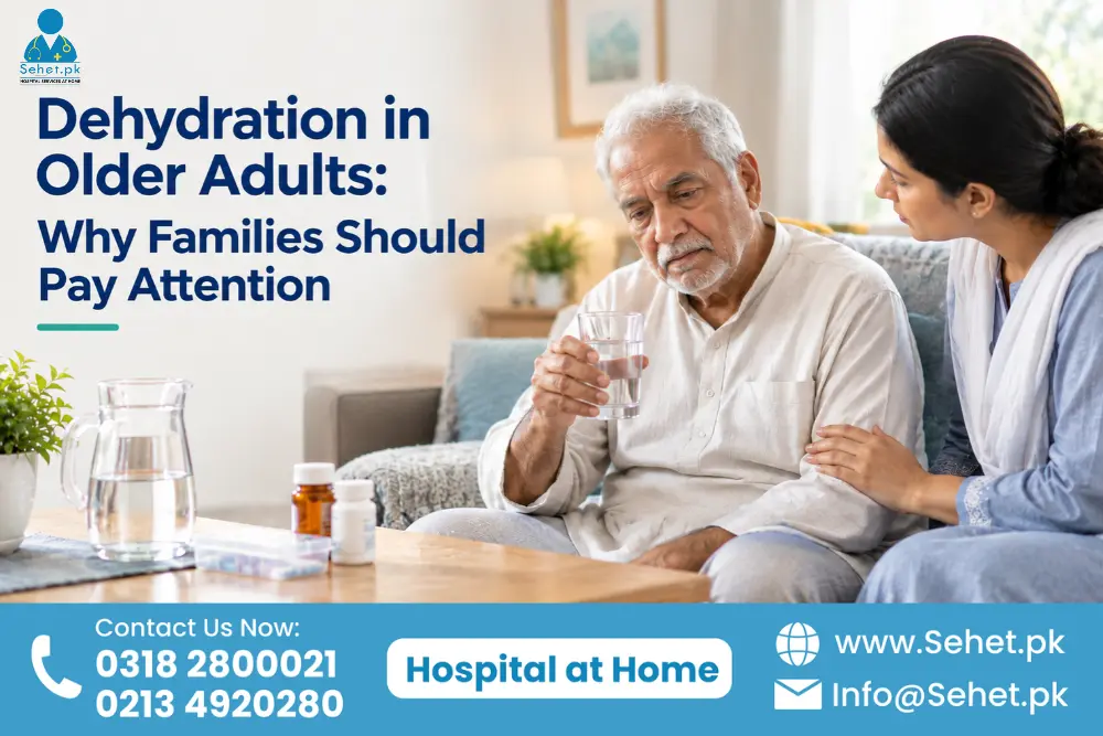 Dehydration in Older Adults: Warning Signs, Risks & When to Seek Help