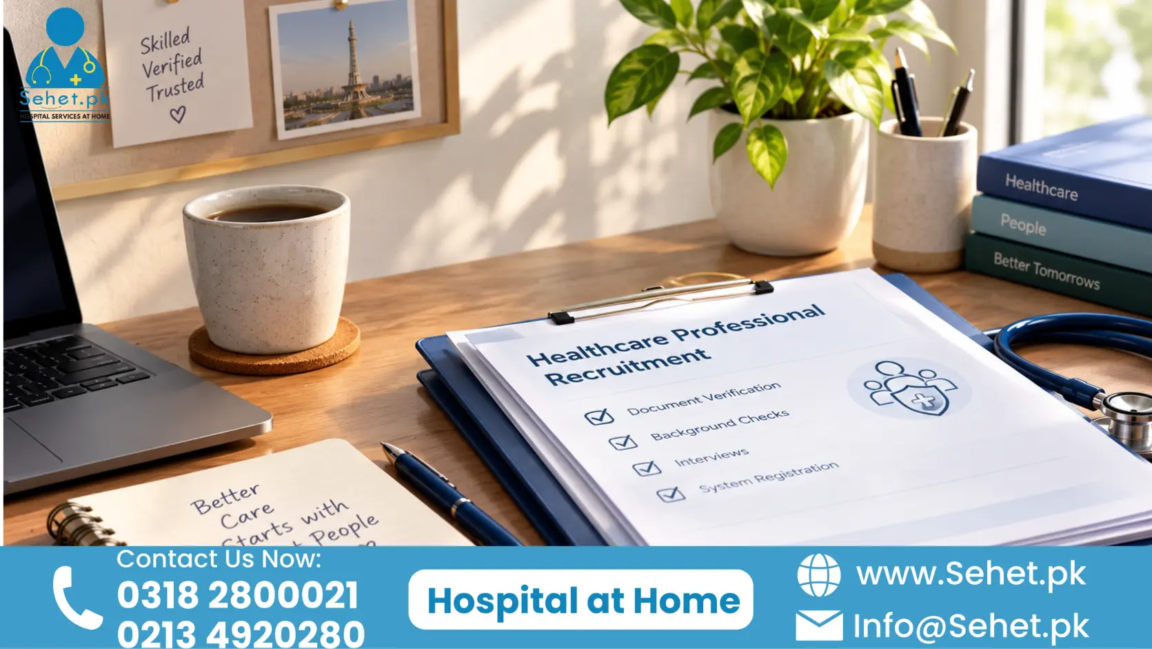 Before Care Begins How Sehet.pk Verifies Healthcare Professionals